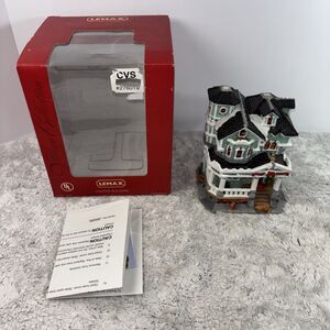 LEMAX‎  PORCELAIN Gregory's MANOR  #663299 Retired 2004 Needs Cord